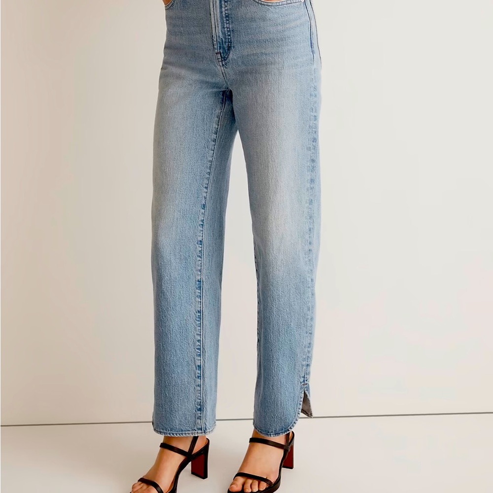 Madewell Vintage Wide-Leg Jean in Reymond Wash: Dolphin Hem Edition, 27
